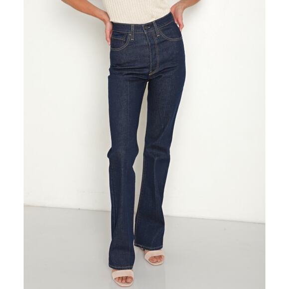 Levi's Women's Boot Cut Jeans - Dark Blue - Picture 5 of 10